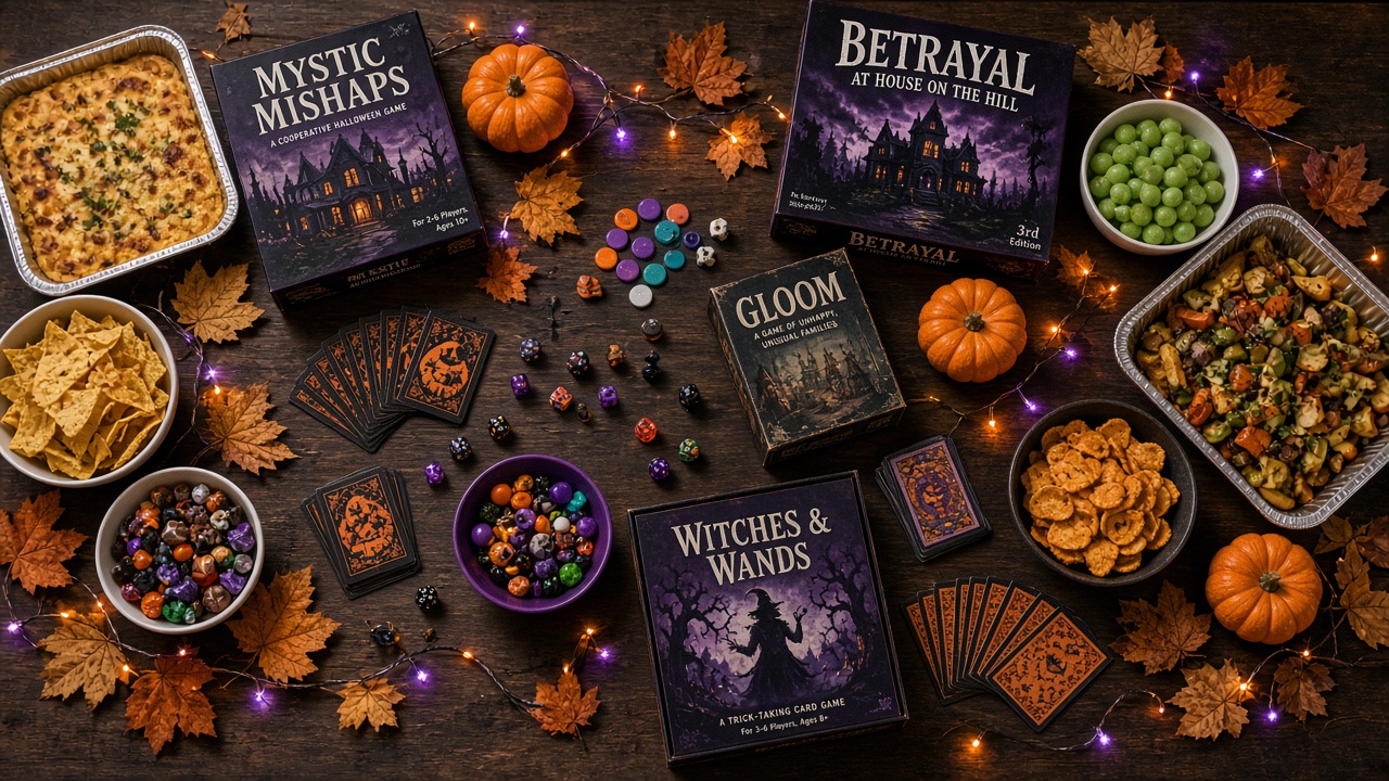 Halloween Potluck & Board Games